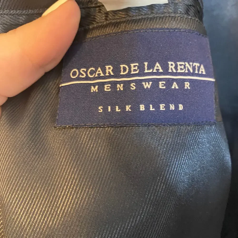 Oscar de la Renta charcoal gray